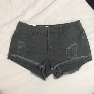 Forever 21 Denim Olive Short